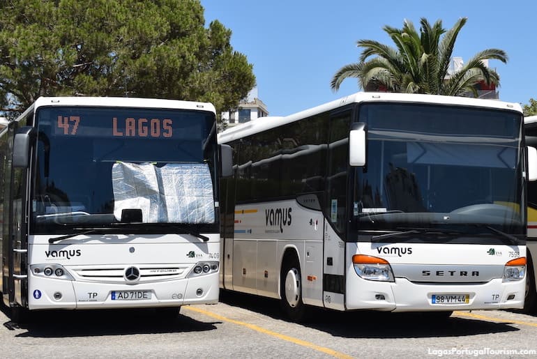 Vamus bus 47 from Lagos to Sagres
