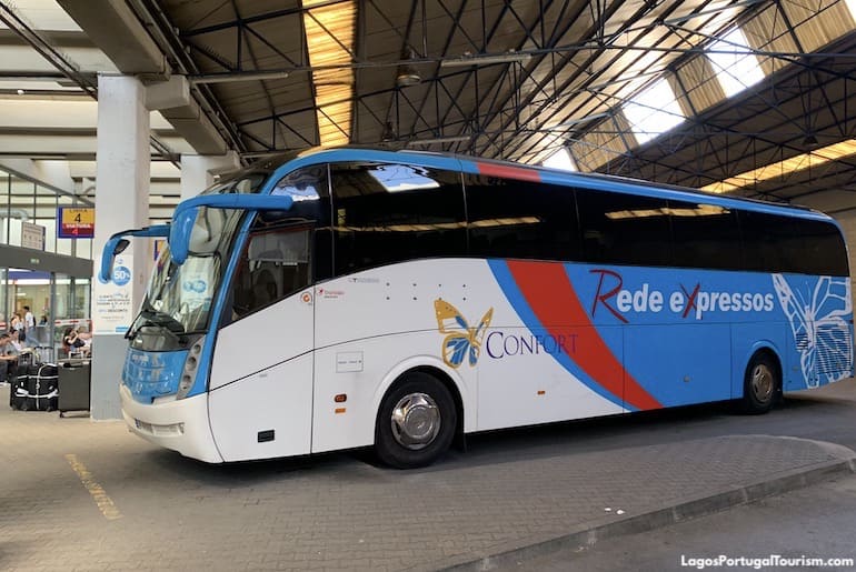 Autocarro para Lagos em Sete Rios